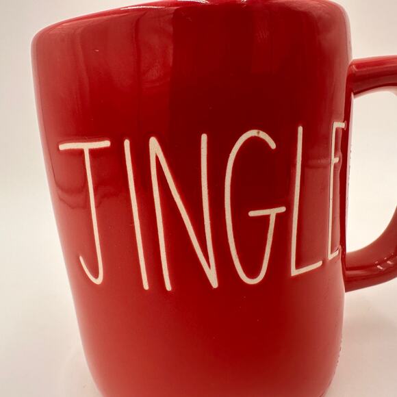 Rae Dunn Red Jingle Christmas Coffee Mug New with tags - Picture 6 of 6